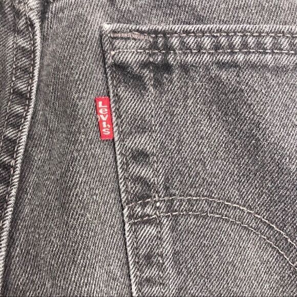 LEVI STRAUSS‎ Vintage 550 women’s Black ( faded) Jeans Size 13 Juniors - Picture 9 of 10